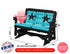 Glider Handmade by Amish Artisans in USA Poly Lumber wood Star Series Porch Glider Heavy Duty Everlasting PolyTuf HDPE