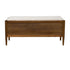 Accent Bench with Storage and Upholstered Cushion