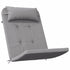 Adirondack Chair Cushions 2 pcs Gray Oxford Fabric