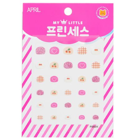 APRIL KOREA - Princess Kids Nail Sticker - # P002K 041169 1pack