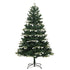 Artificial Hinged Christmas Tree with Flocked Snow 59.1"