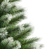 Artificial Hinged Christmas Tree with Flocked Snow 70.9"