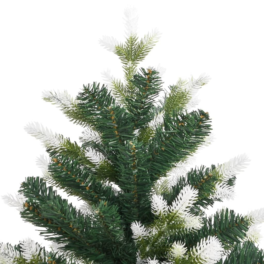 Artificial Hinged Christmas Tree with Flocked Snow 82.7