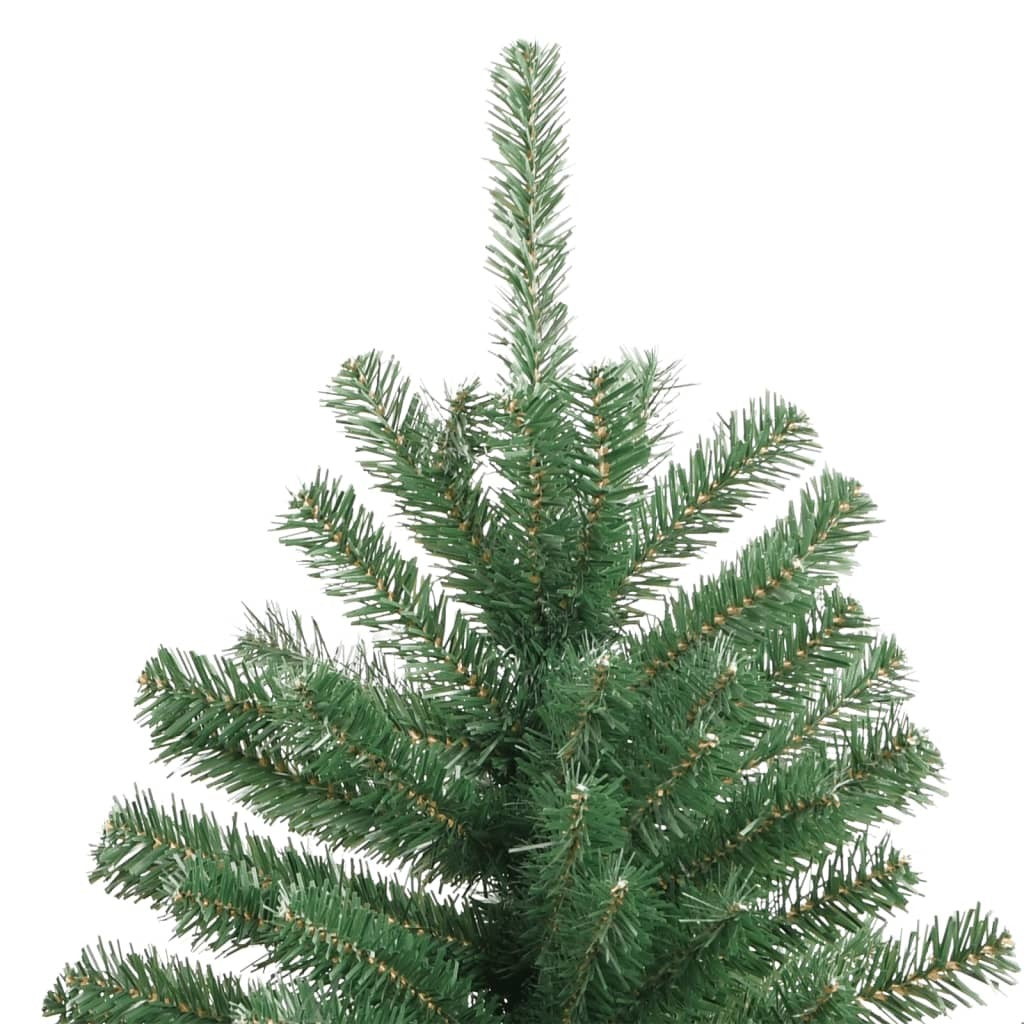 Artificial Hinged Christmas Tree with Stand Green 59.1"