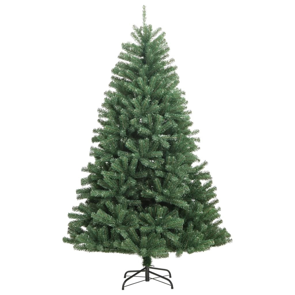 Artificial Hinged Christmas Tree with Stand Green 82.7