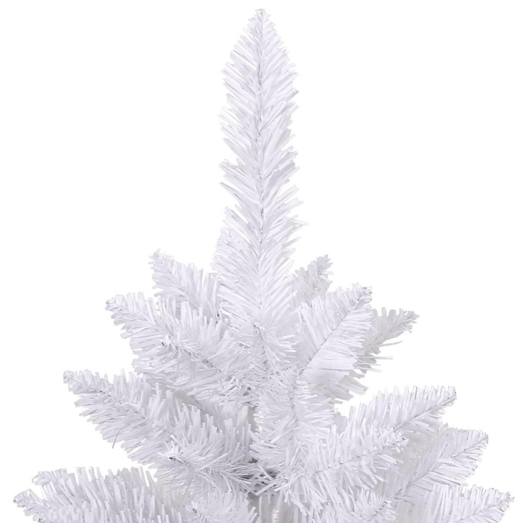 Artificial Hinged Christmas Tree with Stand White 70.9
