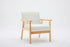 Bahamas Beige Linen Fabric Chair