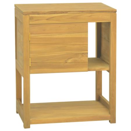 Bathroom Cabinet 23.6"x15.7"x29.5" Solid Wood Teak