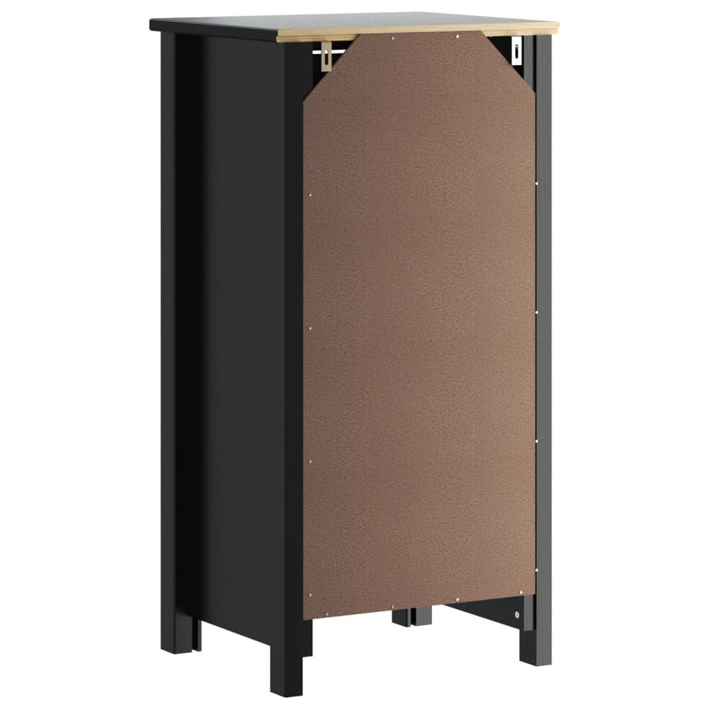 Bathroom Cabinet BERG Black 15.7