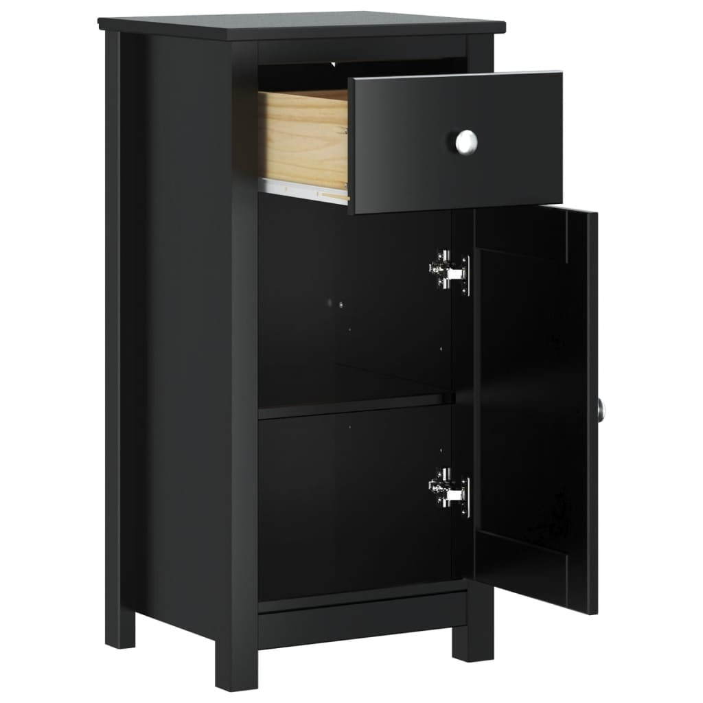Bathroom Cabinet BERG Black 15.7