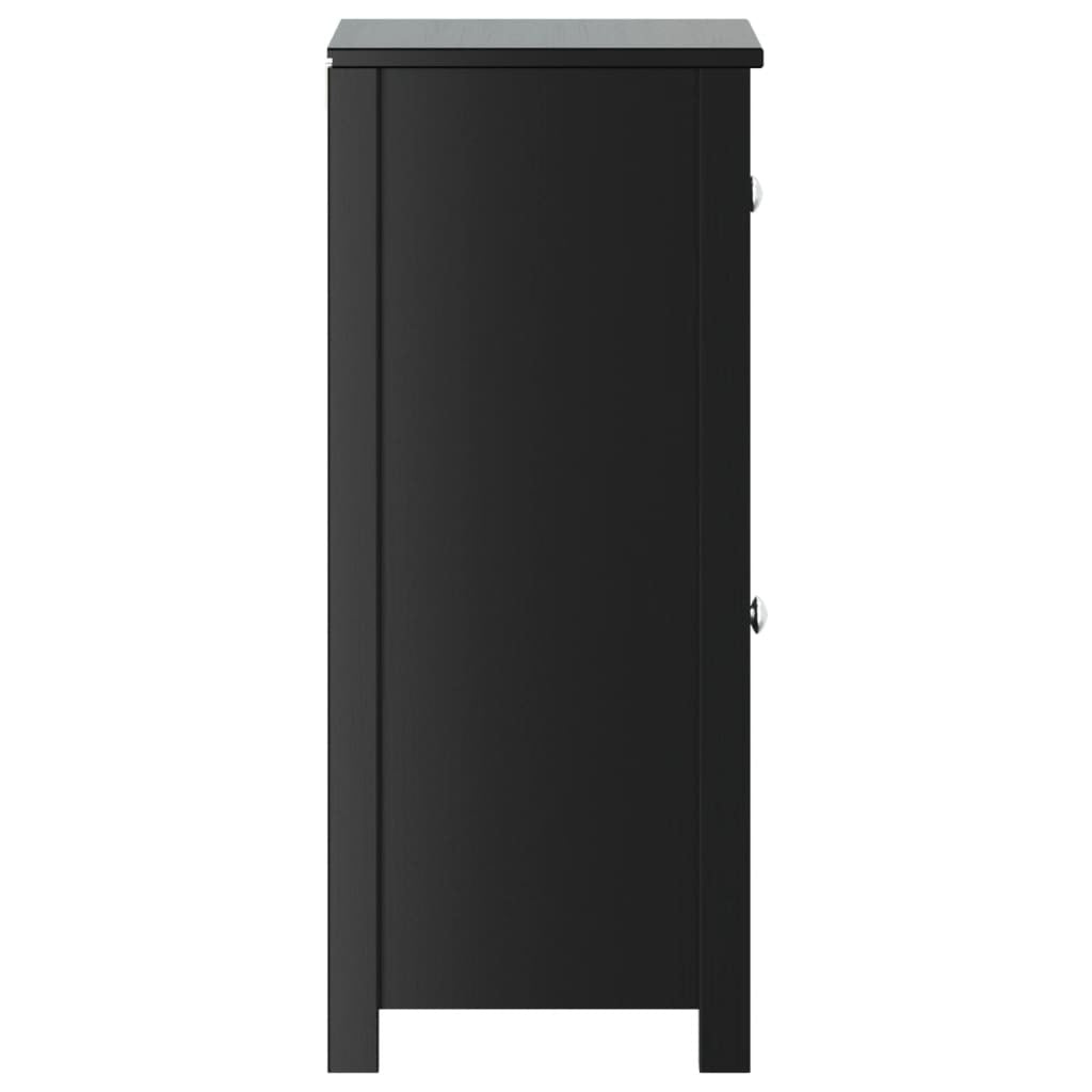 Bathroom Cabinet BERG Black 15.7