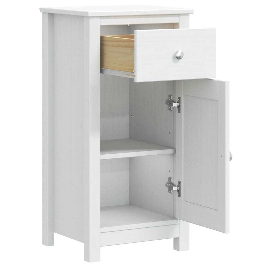 Bathroom Cabinet BERG White 15.7