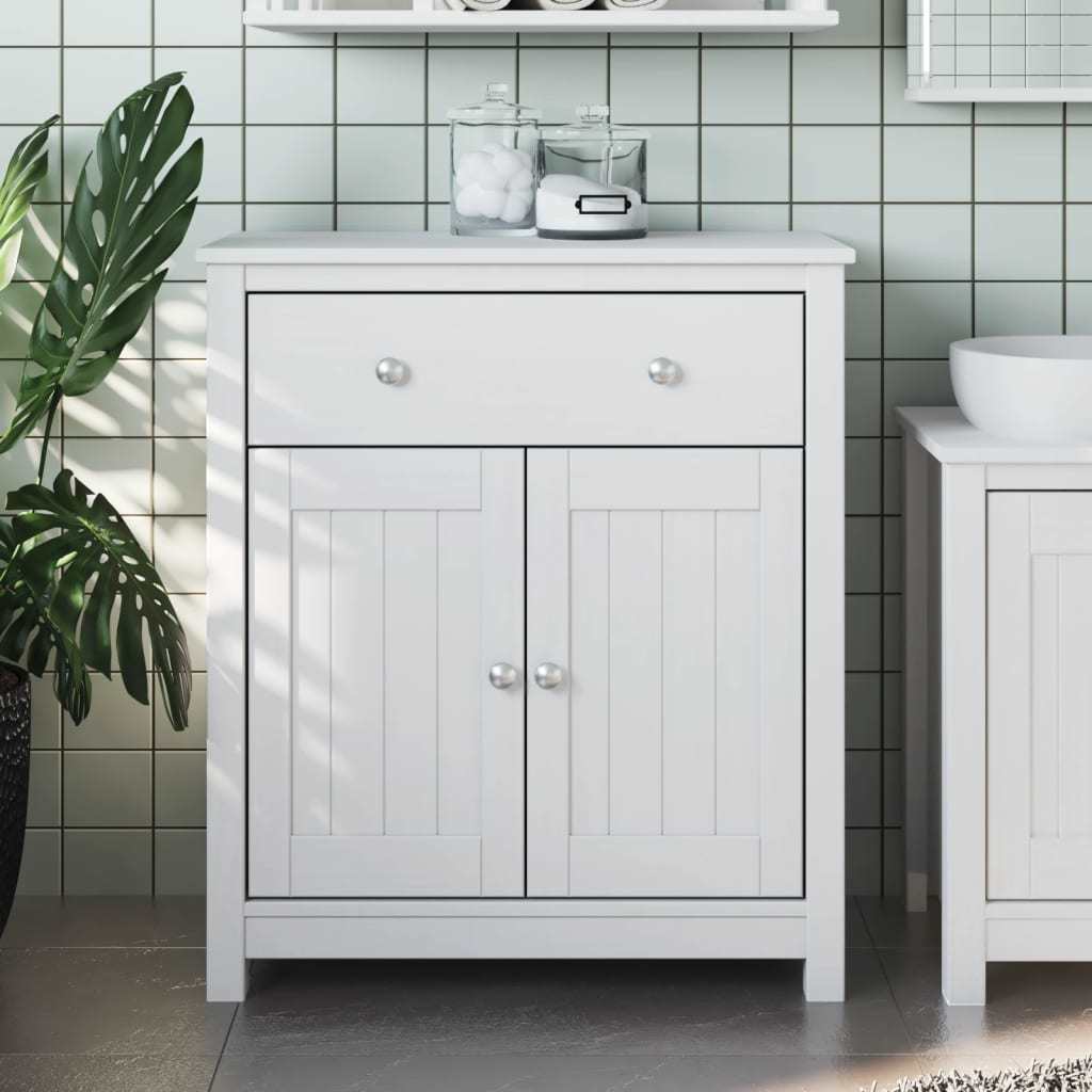 Bathroom Cabinet BERG White 27.4