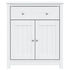 Bathroom Cabinet BERG White 27.4"x13.4"x31.5" Solid Wood Pine