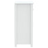 Bathroom Cabinet BERG White 27.4"x13.4"x31.5" Solid Wood Pine