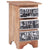 Bedside Cabinet 11.8"x11.8"x20.1" Solid Reclaimed Wood