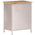 Bedside Cabinet 15.7"x11.8"x19.7" Rough Mango Wood - WoodPoly.com