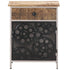 Bedside Cabinet 15.7"x11.8"x19.7" Rough Mango Wood - WoodPoly.com