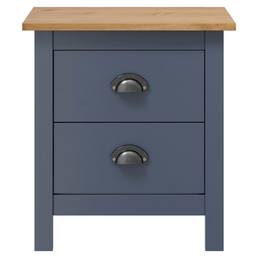 Bedside Cabinet Hill Gray 18.1