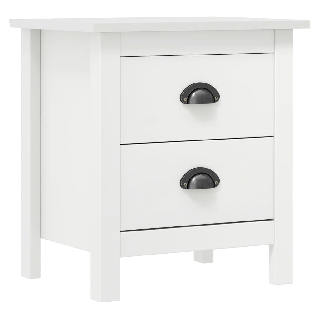 Bedside Cabinet Hill White 18.1