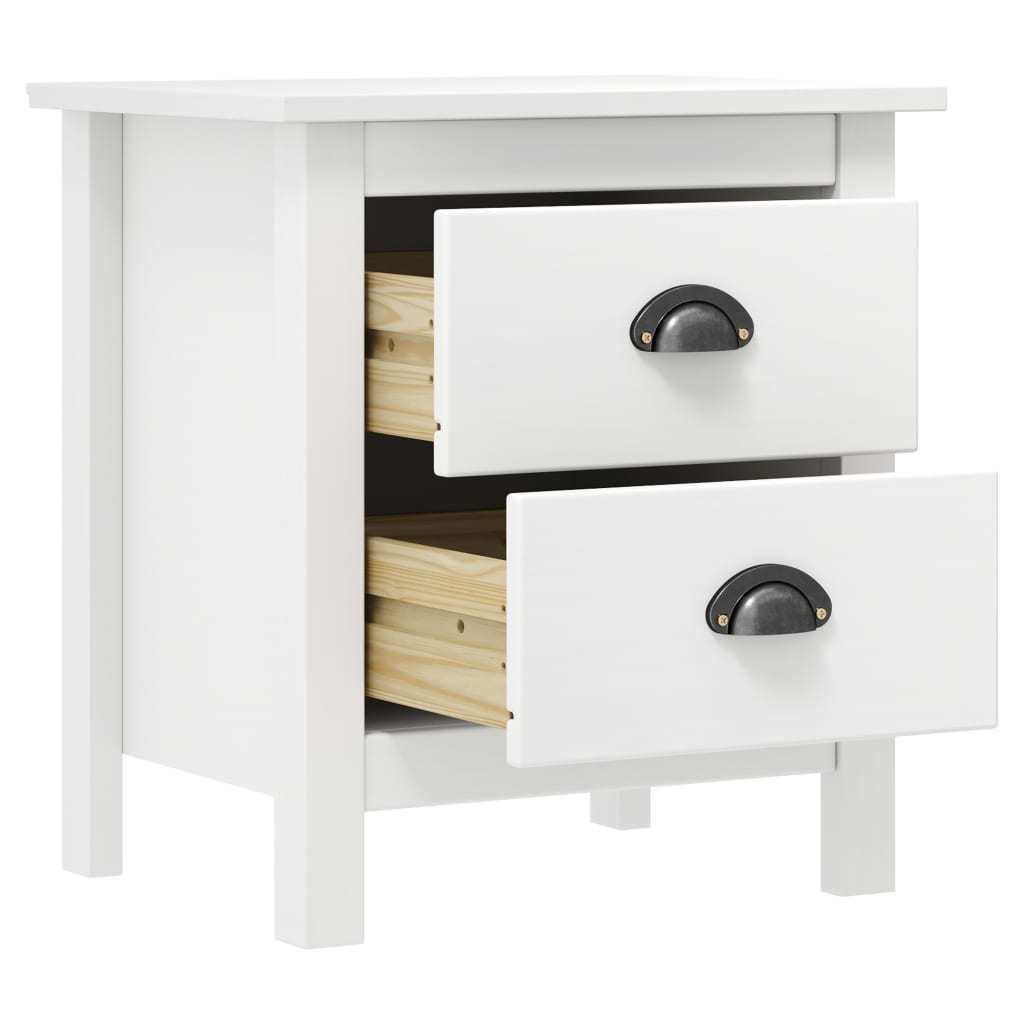 Bedside Cabinet Hill White 18.1