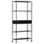 Book Cabinet 31.5"x13.8"x70.9" Rough Mango Wood & Iron - WoodPoly.com