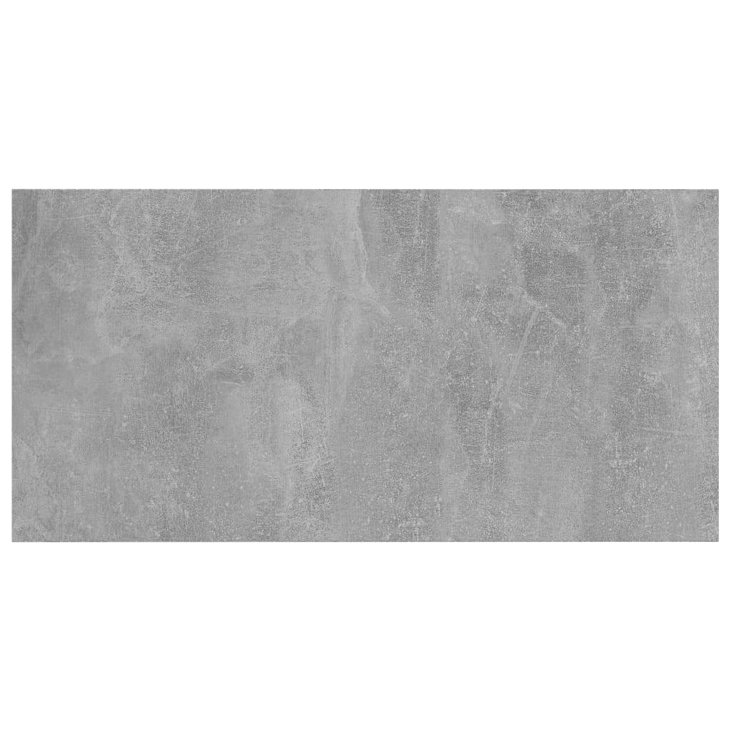 Bookshelf Boards 4 pcs Concrete Gray 31.5
