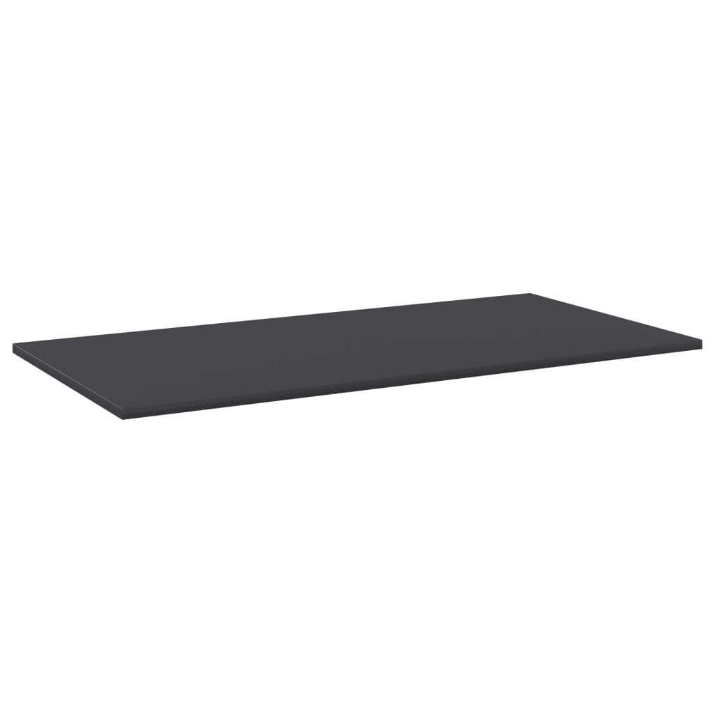 Bookshelf Boards 8 pcs Gray 31.5