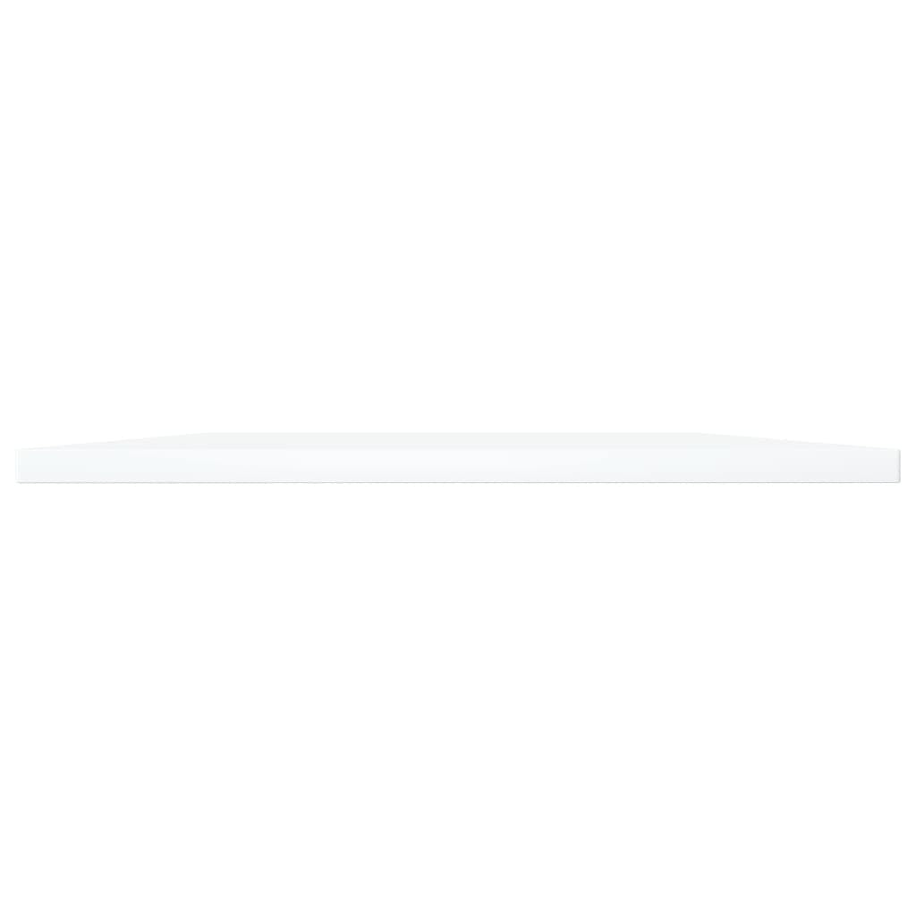 Bookshelf Boards 8 pcs White 31.5"x15.7"x0.6" Engineered Wood - WoodPoly.com