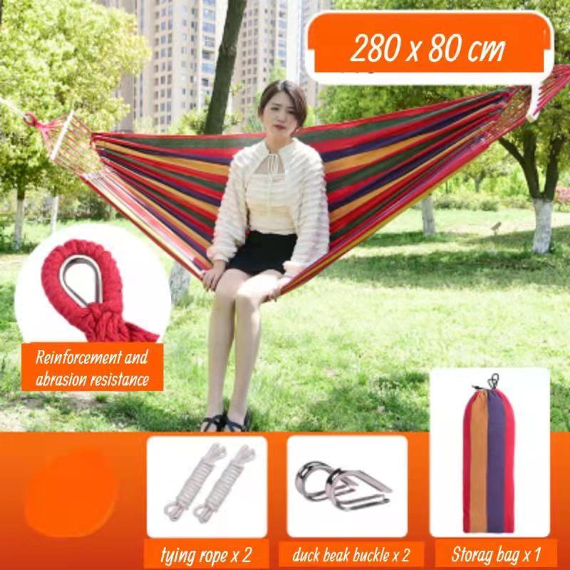 Breathable Hammock with Two Anti Roll Balance Beam - WoodPoly.com