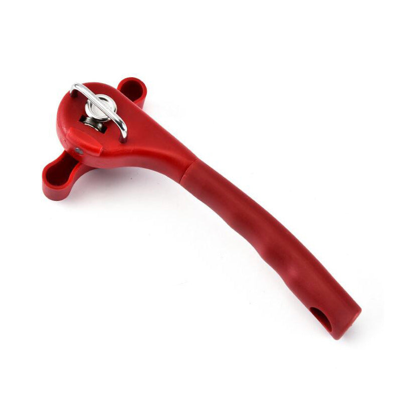 Can Opener Soft Edge Tin Opener Manual Durable Stainless Steel with Ergonomic Soft Grips Handle with Easy Turn Round Knob Openers for Seniors with Arthritis Ultra Sharp Cutting Tool - WoodPoly.com