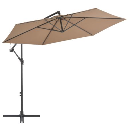 Cantilever Umbrella with Aluminum Pole 118.1