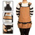 Canvas Garden Apron with Storage Pockets Craft Work Wear Garden Tool - WoodPoly.com