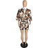 Casual Printed Camouflage Two-piece Set - WoodPoly.com