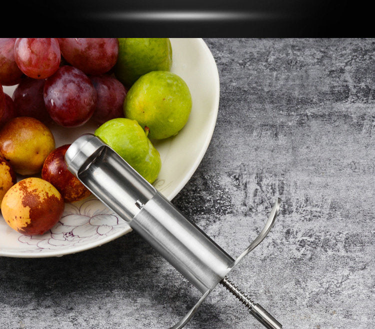 Cherry Pitter Seed Remover Hawthorn Core Remover Stainless Steel Gadget Fruit Red Jujube Fast Core Separator Remover Adjustable - WoodPoly.com