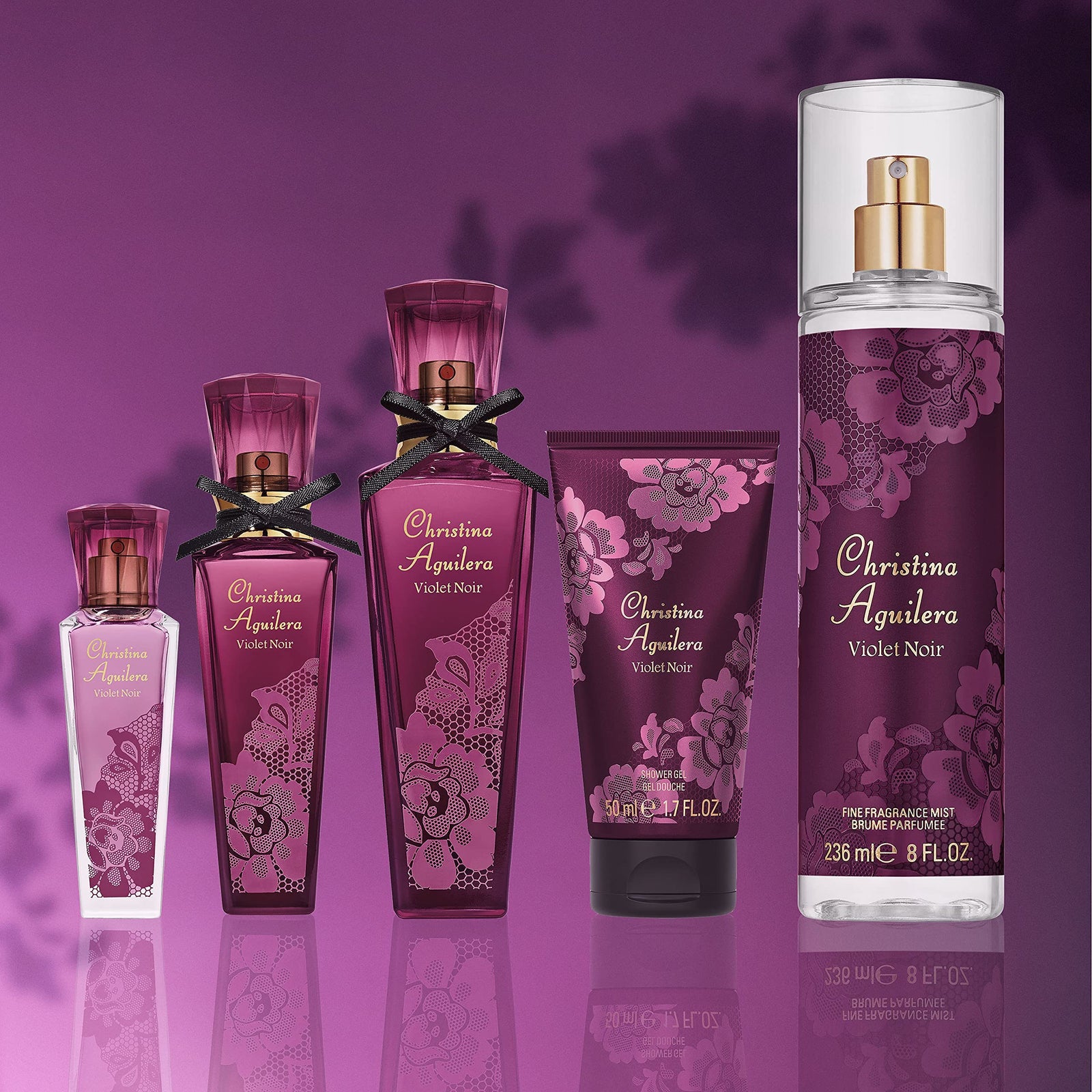 CHRISTINA AGUILERA VIOLET NOIR by Christina Aguilera EAU DE PARFUM SPRAY 1.7 OZ - WoodPoly.com