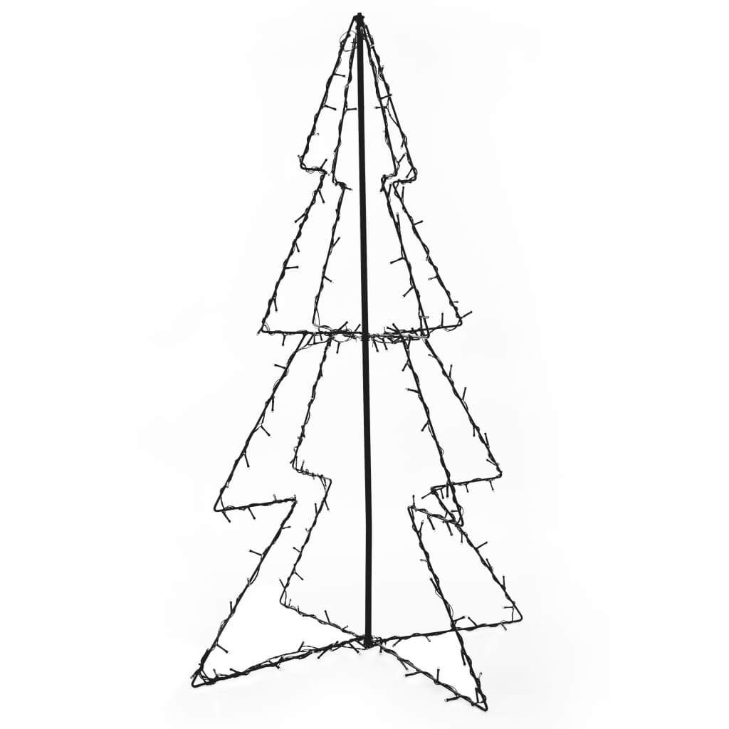 Christmas Cone Tree 160 LEDs Indoor and Outdoor 30.7