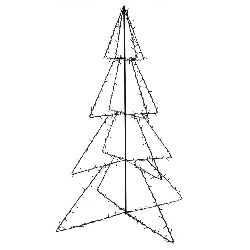 Christmas Cone Tree 240 LEDs Indoor and Outdoor 45.3"x59.1"