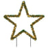 Christmas Light Decoration with Spikes Star 115 LEDs 33.5"