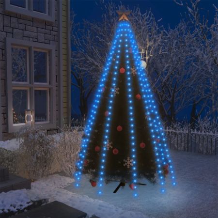 Christmas Tree Net Lights with 250 LEDs Blue 98.4