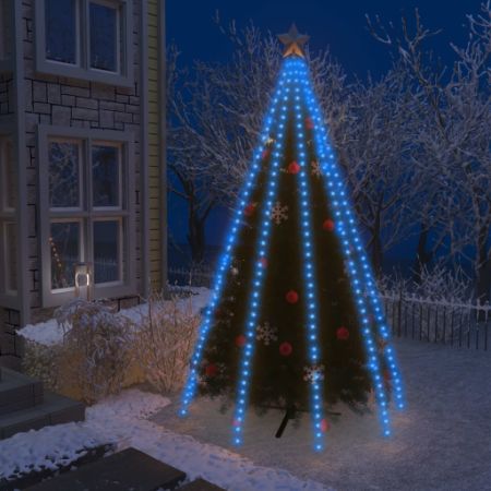 Christmas Tree Net Lights with 400 LEDs Blue 157.5