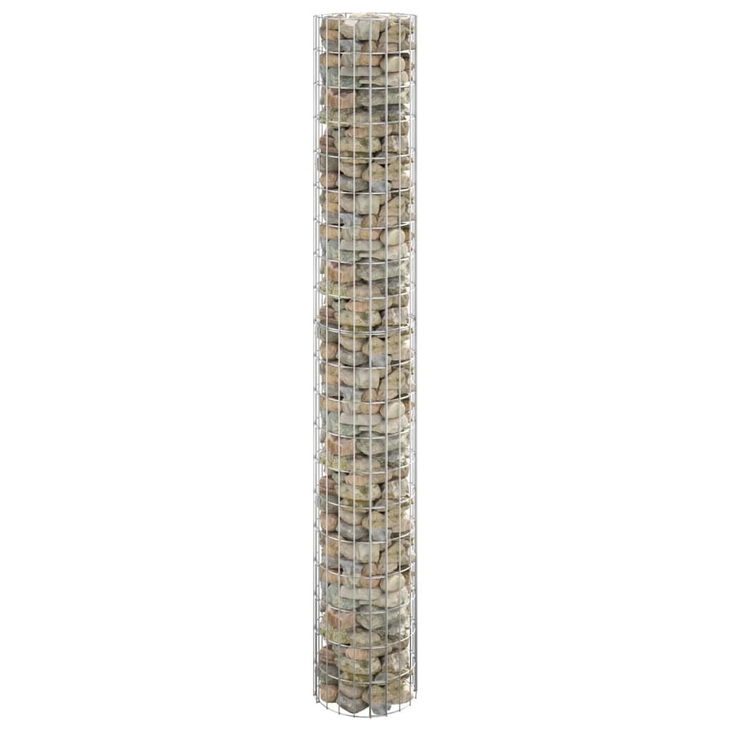 Circular Gabion Pole Galvanized Steel Ø11.8