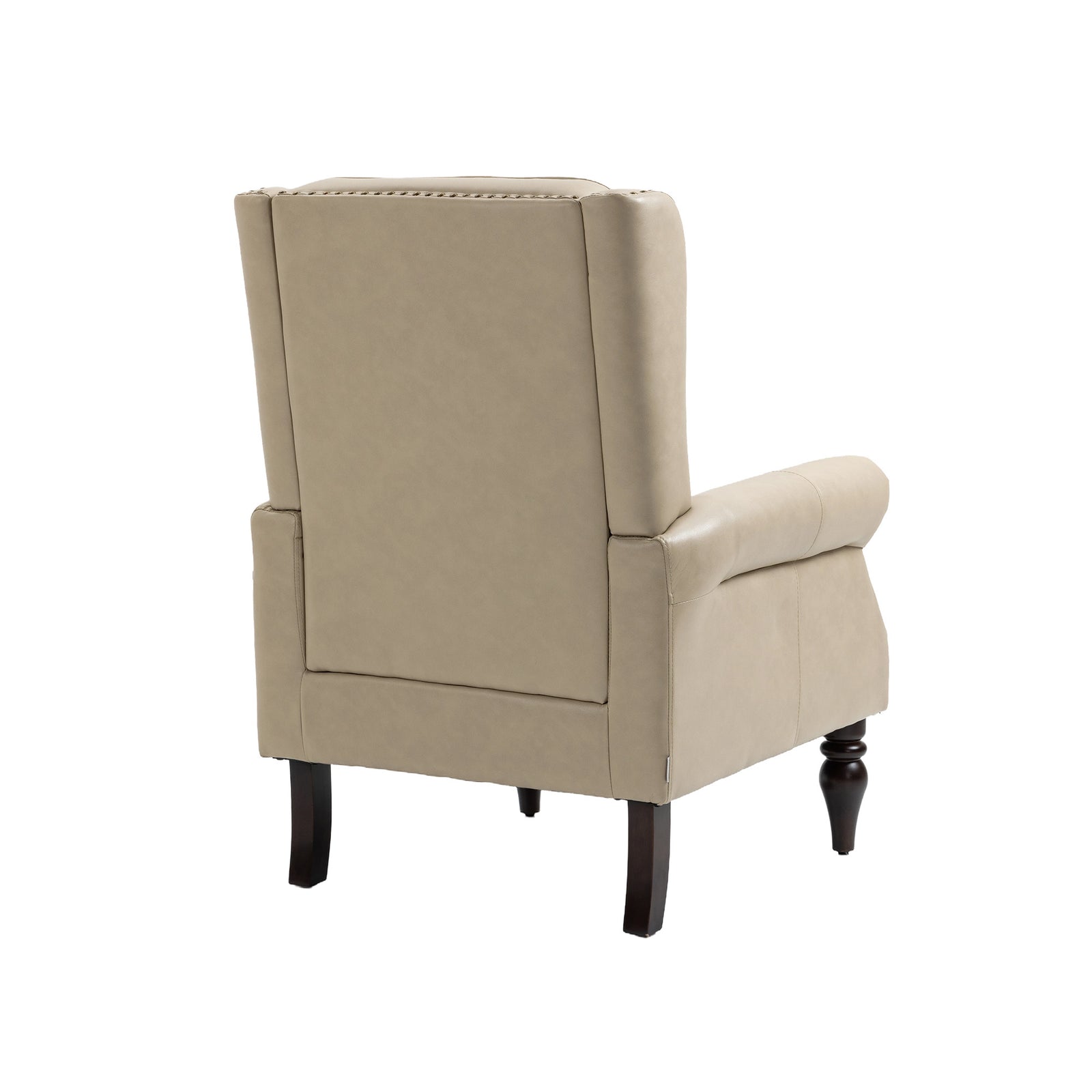 COOLMORE Wood Frame Armchair, Modern Accent Chair Lounge Chair for Living Room