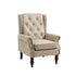 COOLMORE Wood Frame Armchair, Modern Accent Chair Lounge Chair for Living Room