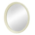 D20x1.5"Transitional Decor Style Mango Wood Wall Mirror Wall Decor with Frame of Solid Mango Wood for Bathroom,Entryway Console Lean Against Wall
