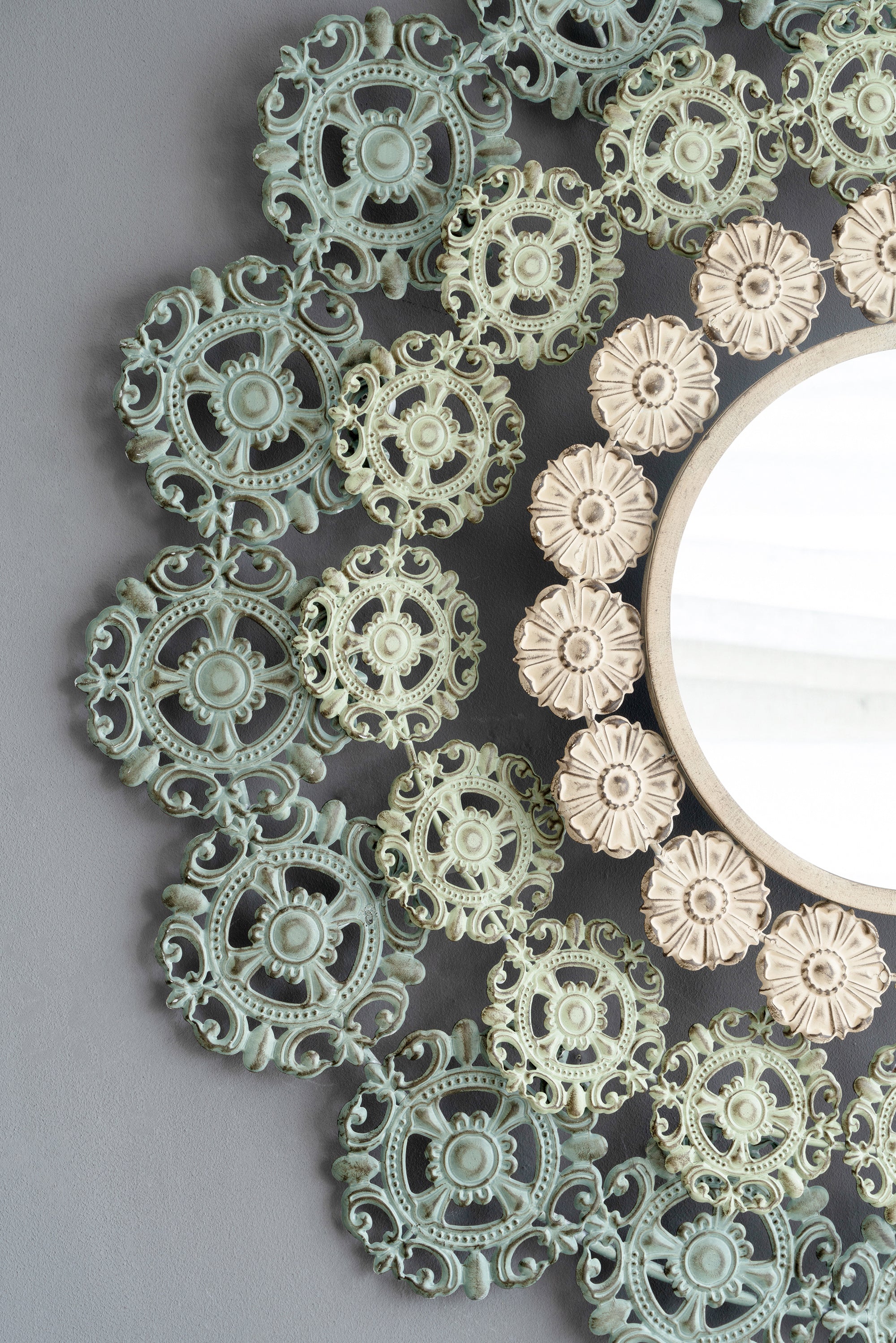 D38x3.5" Mcguire Medallion Mirror