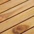 Decking Tiles 20 pcs 11.8"x11.8" Solid Wood Teak Vertical Pattern