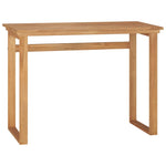 Desk 39.4"x17.7"x29.5" Solid Teak Wood - WoodPoly.com