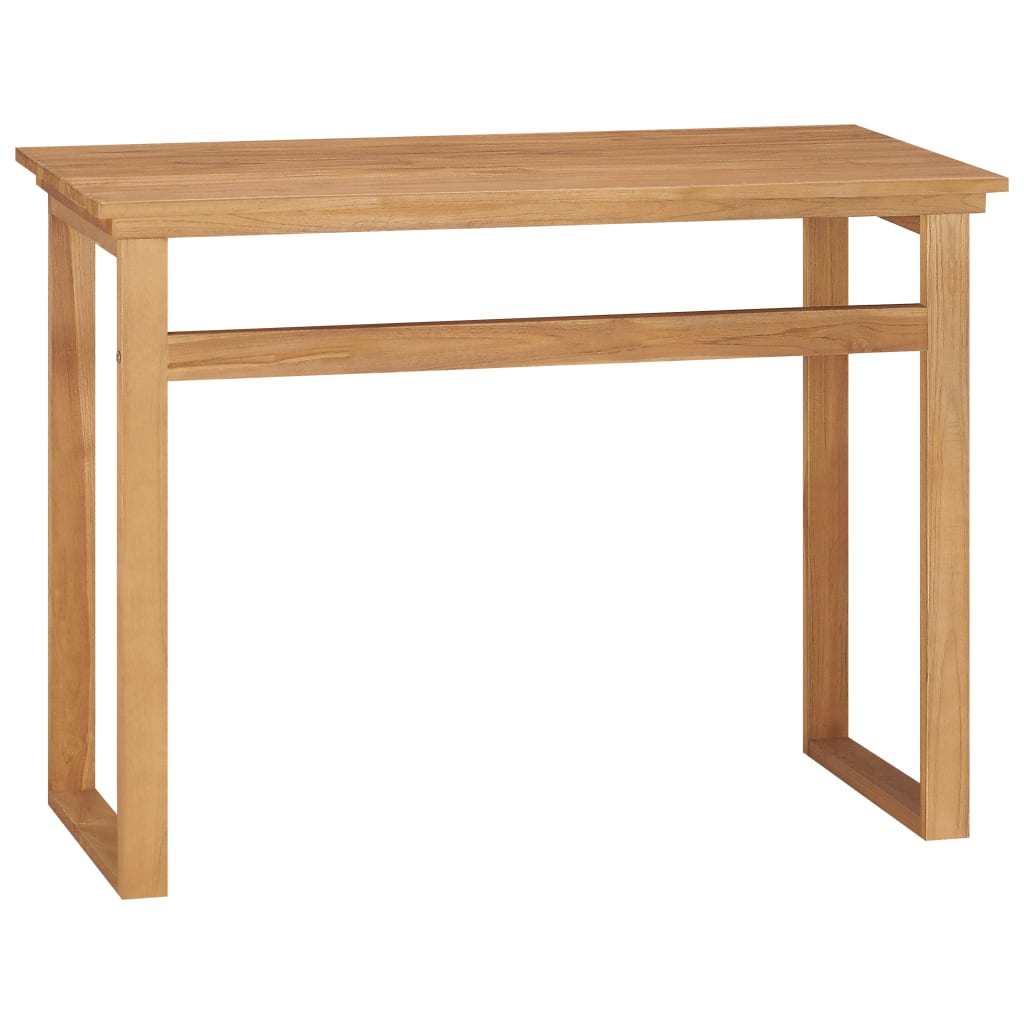 Desk 39.4"x17.7"x29.5" Solid Teak Wood - WoodPoly.com