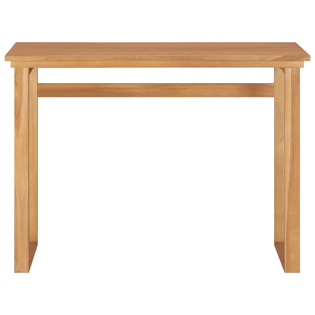Desk 39.4"x17.7"x29.5" Solid Teak Wood - WoodPoly.com